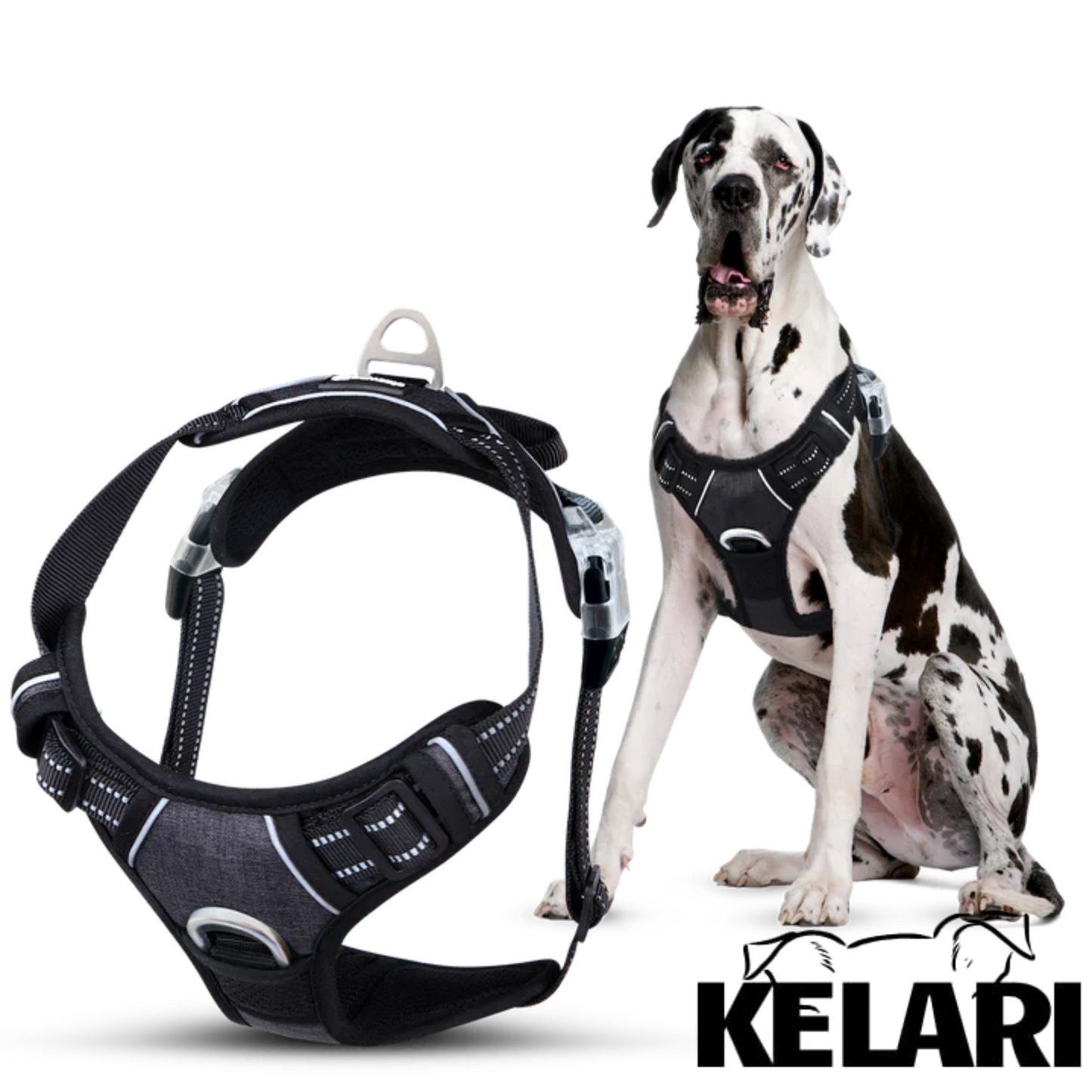 Szelki dla psa z uchwytem – BEZ CIĄGNIĘCIA - Kelari™