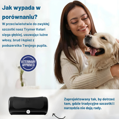 Kelari  – Profesjonalna szczotka do usuwania podszerstka