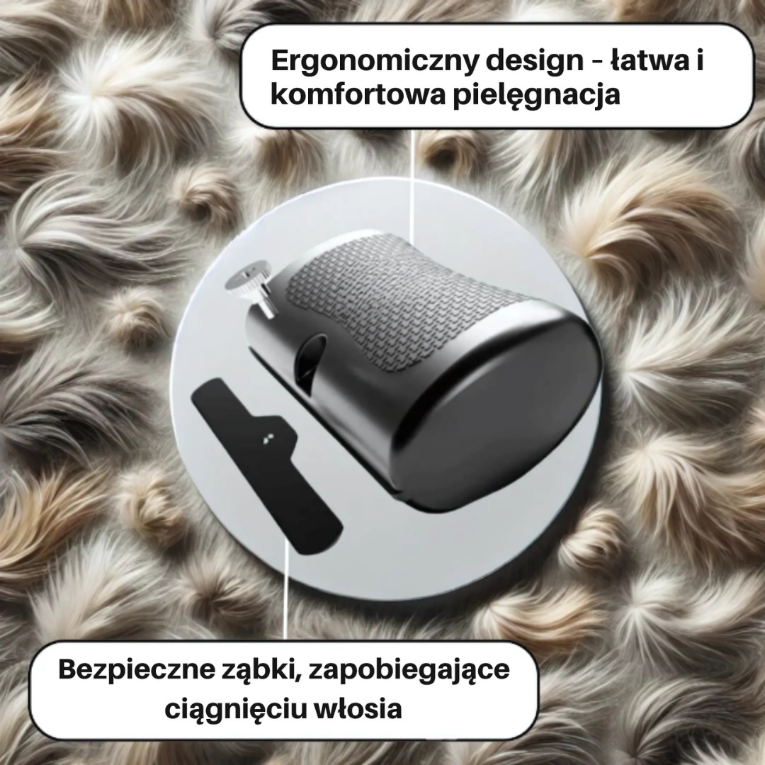 Kelari  – Profesjonalna szczotka do usuwania podszerstka